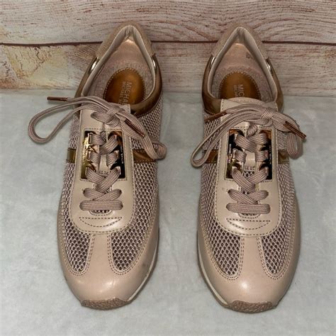 michael kors maggie trainer|michael kors rose gold trainers.